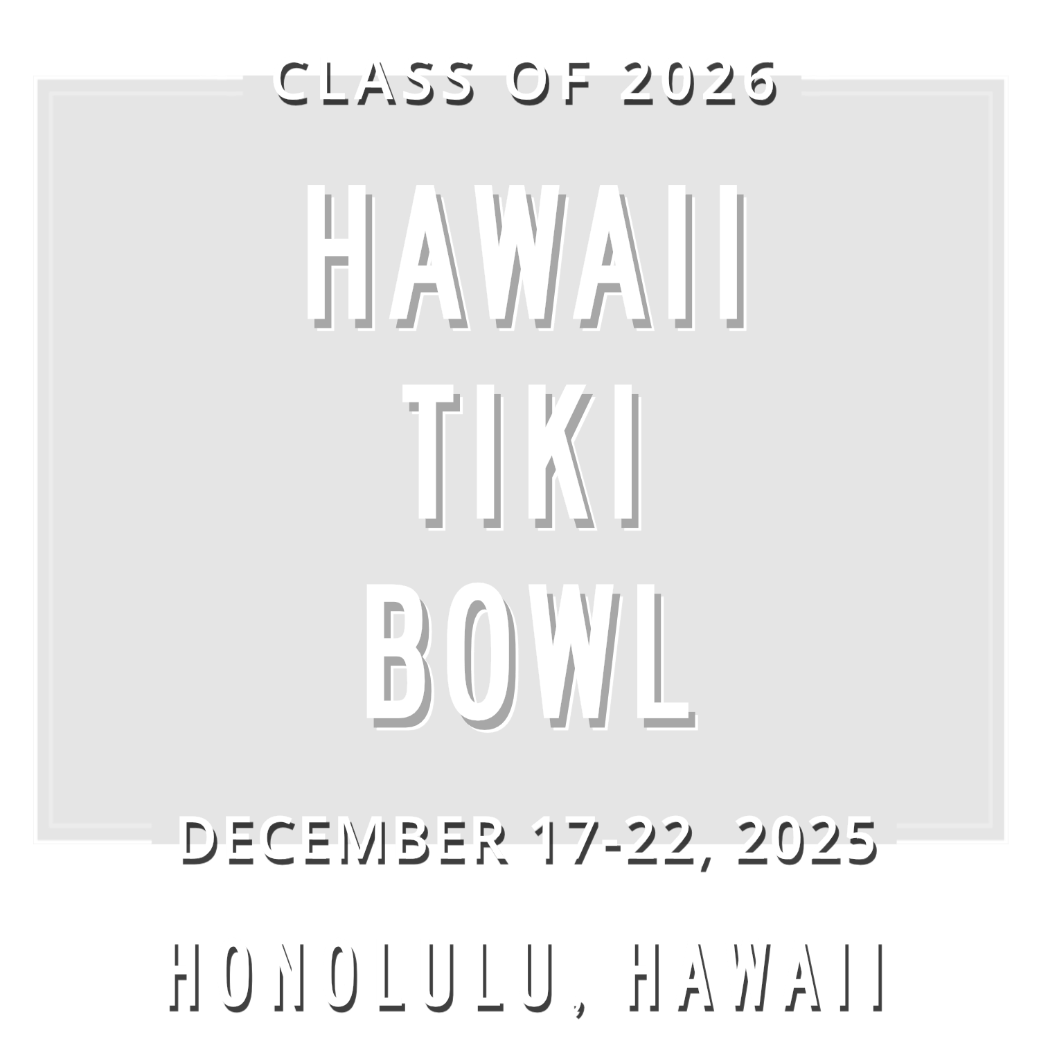 Hawaii Tiki Bowl